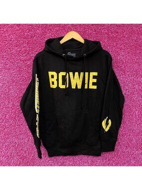 David Bowie Ziggy Stardust Black Women's Hoodie size Small